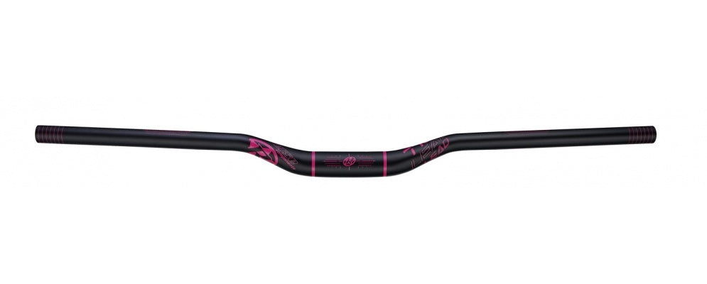 Reverse Handlebar Lead 770mm 31.8mm 25mm Rise BLACK/CANDY