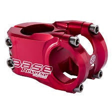 REVERSE STEM BASE 31.8 40MM RED - Bike technics