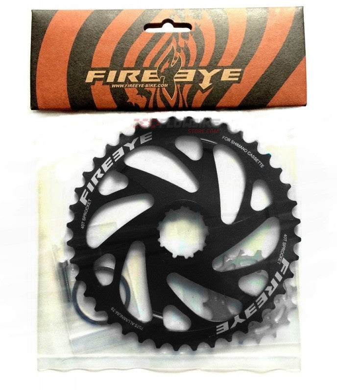 FIREEYE EF 42T SM SPROCKET BLACK - Bike technics