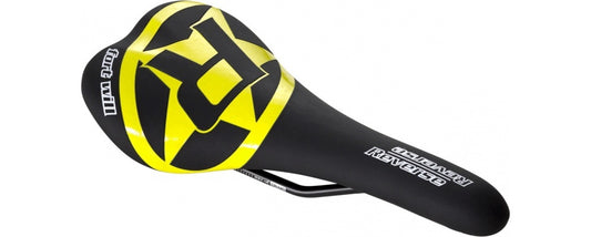 Reverse Saddle Fort Will Chromoly Rails BLACK/YELLOW