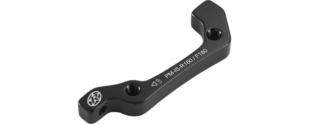 Reverse Disc Brake Adaptor IS to POST FR180/R160MM BLACK