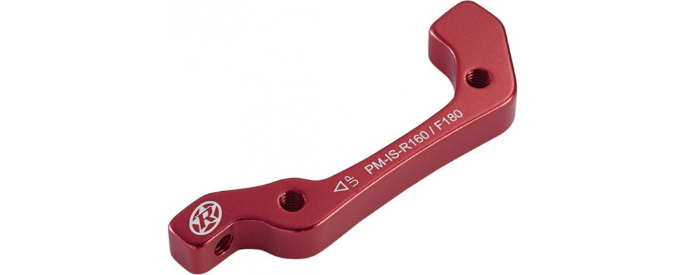 Reverse Disc Brake Adaptor IS to POST FR180/R160MM RED
