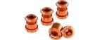 Reverse Chainring Bolt Set ORANGE
