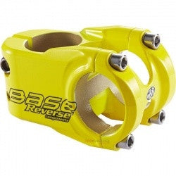 REVERSE STEM BASE 31.8 40MM YELLOW - Bike technics