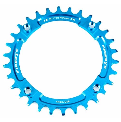 FIREEYE FE N-W CHAIN RING 34T BLUE - Bike technics