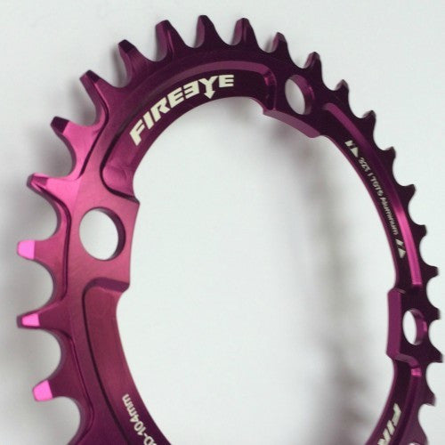 FIREEYE FE N-W CHAIN RING 32T PURPLE - Bike technics