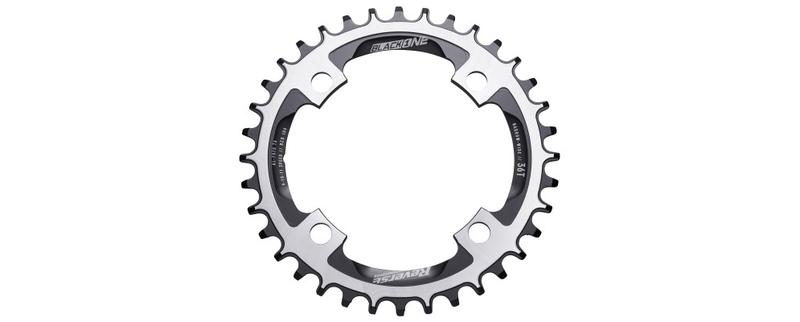 Reverse Chain Ring Black One 104BCD 36T Narrow-Wide BLACK