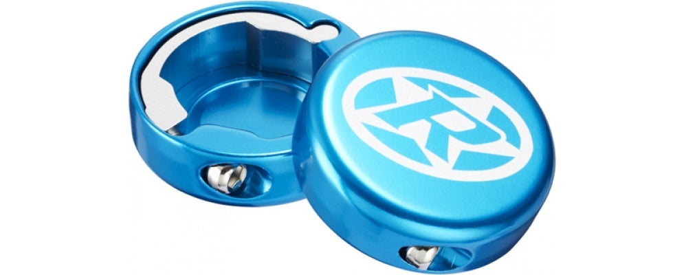 Reverse Grip End-Cap Lock-On LIGHT BLUE