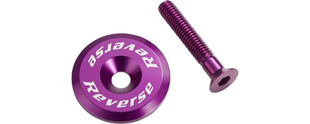 Reverse Stem Cap PURPLE
