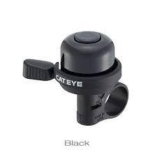 CAT EYE BELL ALUM BLACK/BLACK - Bike technics