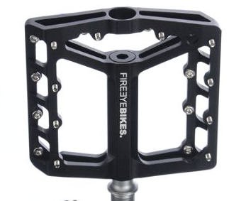 FIREEYE BROIL PEDAL CROMOLY AXLE BLACK - Bike technics