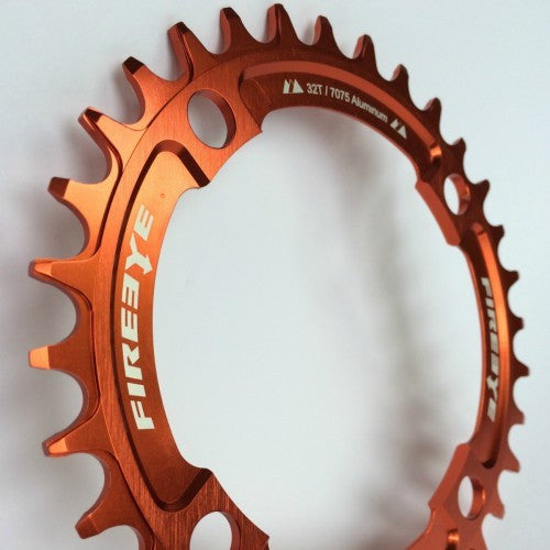 FIREEYE FE N-W CHAIN RING 32T ORANGE - Bike technics