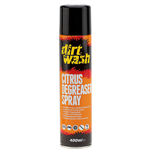 Dirtwash Citrus Degreaser Aerosol Spray (400ml) - Bike technics