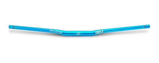 Reverse Handlebar Triple X 820mm 31.8mm 13mm Rise LIGHT BLUE
