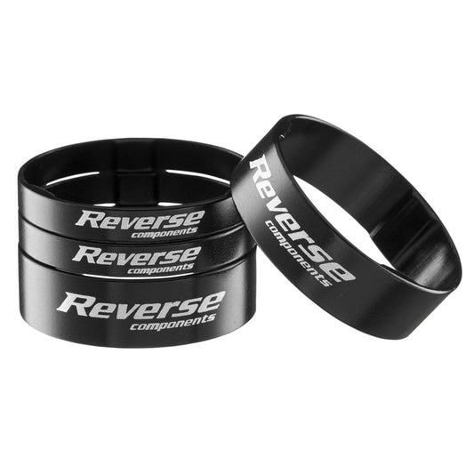 Reverse Headset Spacer Set Aluminium BLACK