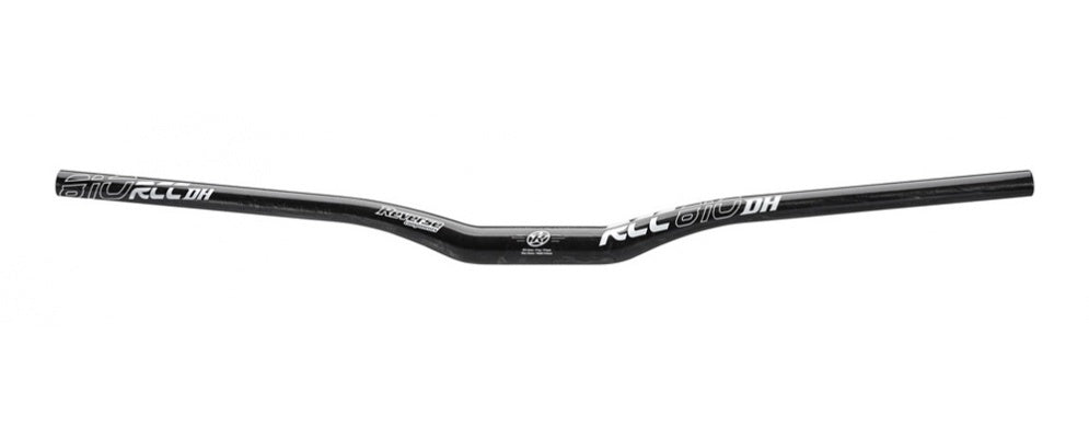 Reverse Handlebar RCC Carbon 810mm 31.8mm 25mm GLOSSY DIFFUSED WHITE