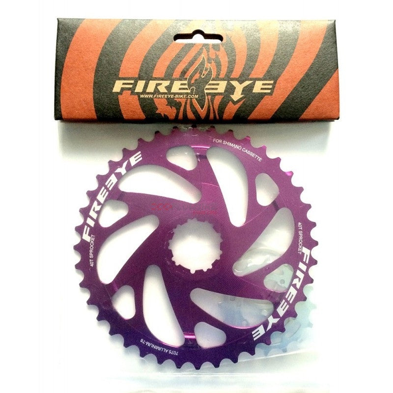 FIREEYE EF 42T SM SPROCKET PURPLE - Bike technics
