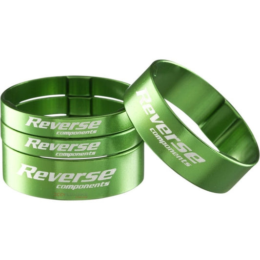 REVERSE SPACER SET ULTRA LIGHT GREEN - Bike technics