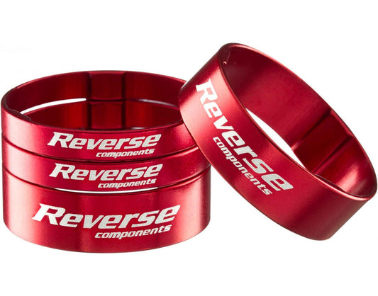 REVERSE SPACER SET ULTRA LIGHT RED - Bike technics
