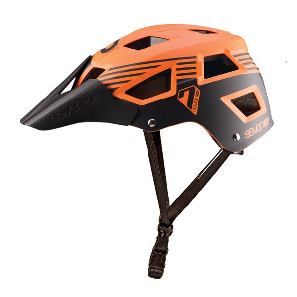 7iDP Helmet M5 MATTE ORANGE/BLACK L/XL