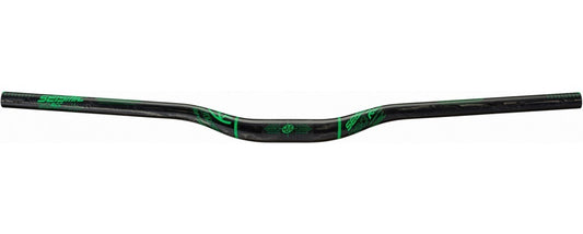 Reverse Handlebar Seismic RCC 790mm 31.8mm 25mm Rise BLACK/GREEN