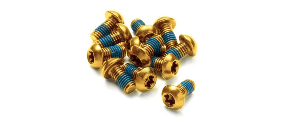Reverse Rotor Bolt Set 12pcs GOLD