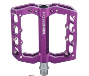 FIREEYE BROIL PEDAL CROMOLY AXLE PURPLE - Bike technics