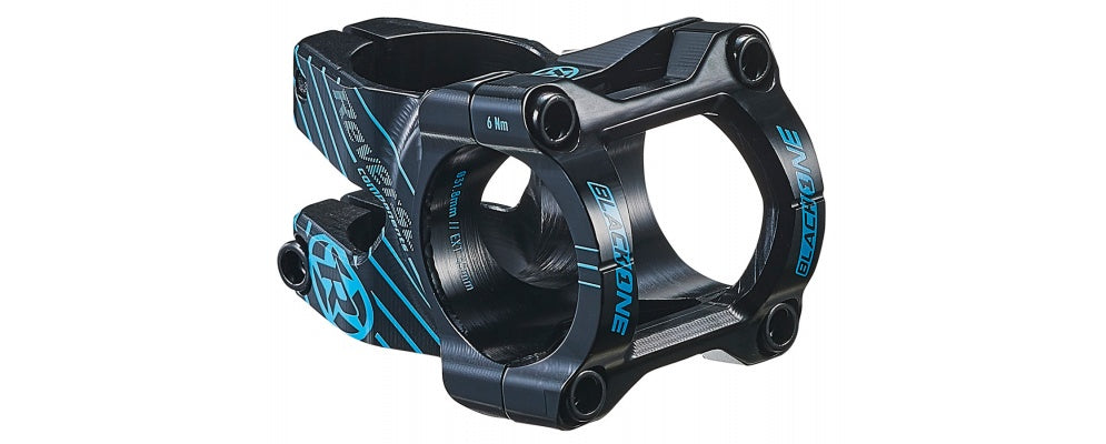 REVERSE Stem Black-ONE Enduro 35MM 31.8MM Black/Blue