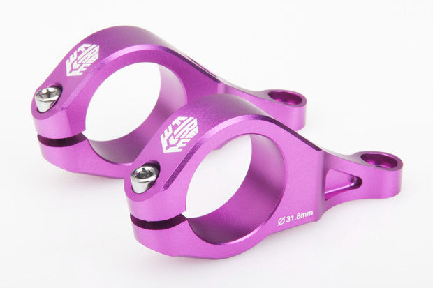 FIREEYE FANGS STEM 31.8 45MM PURPLE - Bike technics