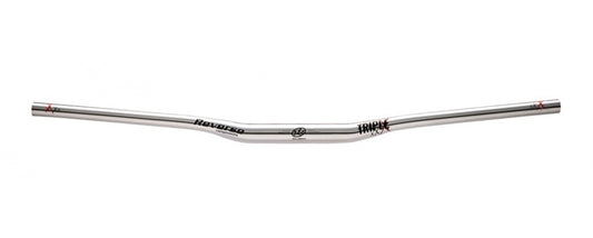 REVERSE HANDLEBAR TRIPLE X 820MM 31.8MM 13MM SILVER POLISH