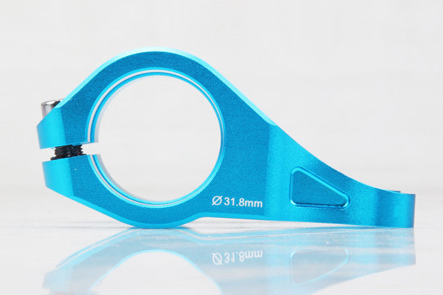 FIREEYE FANGS STEM 31.8 45MM BLUE - Bike technics