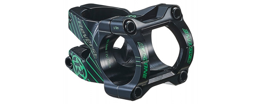 REVERSE Stem Black-ONE Enduro 35MM 31.8MM Black/Green