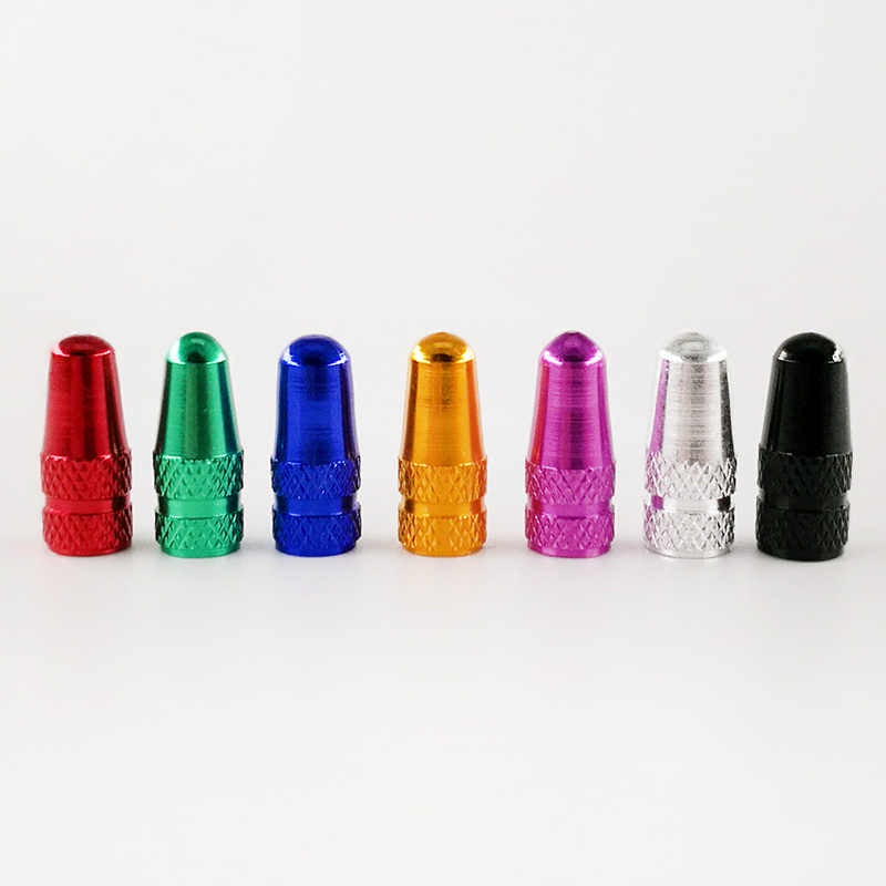 Aluminium Valve Cap Coloured for Presta Valve
