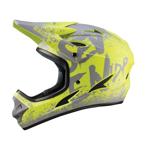 7iDP Helmet M1 Gradient Matte LIME/GREY S ( 55-56CM )