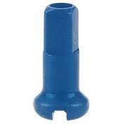 ALLOY NIPPLES BLUE - Bike technics