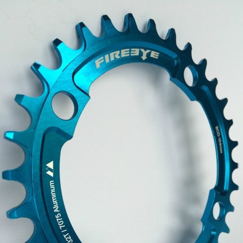 FIREEYE FE N-W CHAIN RING 32T BLUE - Bike technics