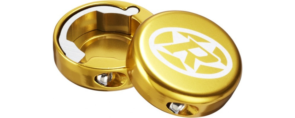 Reverse Grip End-Cap Lock-On GOLD