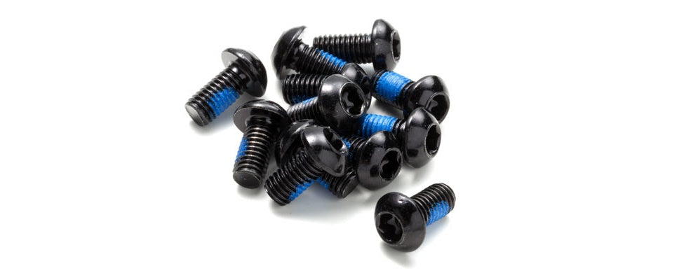 Reverse Components Rotor Bolt Set 12pcs BLACK