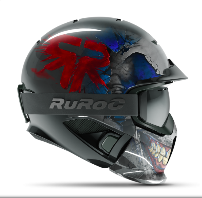 Ruroc Helmet RG1-DX Reaper Asian MEDIUM/LARGE