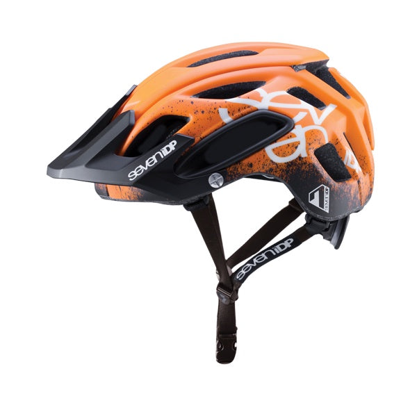 7iDP Helmet M2 Gradient ORANGE/BLACK/WHITE XL/XXL