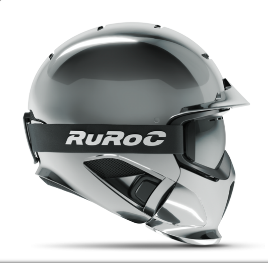 Ruroc Helmet RG1-DX Chrome Asian MEDIUM/LARGE