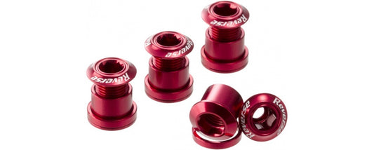 Reverse Chainring Bolt Set RED