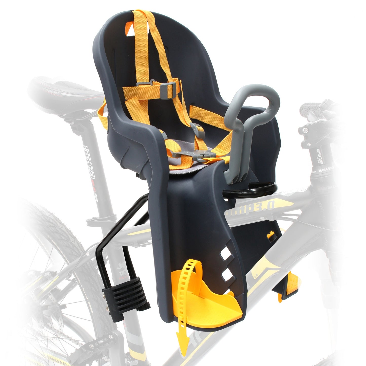 BABY SEAT FRONT PVC SF-908E W/BRACKET - Bike technics 
