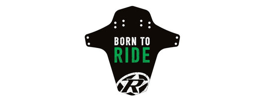 Reverse Mud Guard Born To Ride GREEN