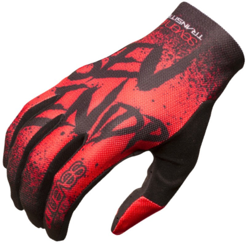 7IDP Transition Glove Gradient RED/BLACK MEDIUM