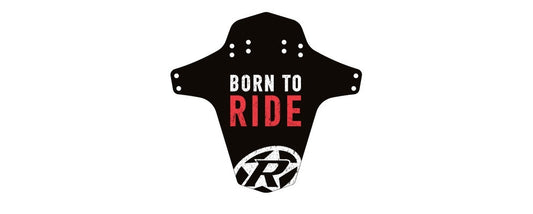 REVERSE MUD GUARD-BORN TO RIDE RED - Bike technics